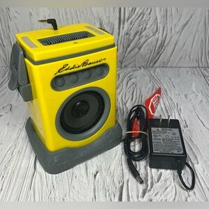 MISSING TOP PART - Icanister Eddie Bauer Speaker “Yellow “ BD90069 3.5mm Plug